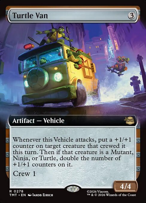 Turtle Van - Teenage Mutant Ninja Turtles - 278