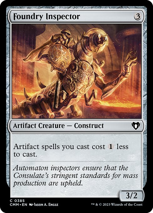 Foundry Inspector - Commander Masters - 385