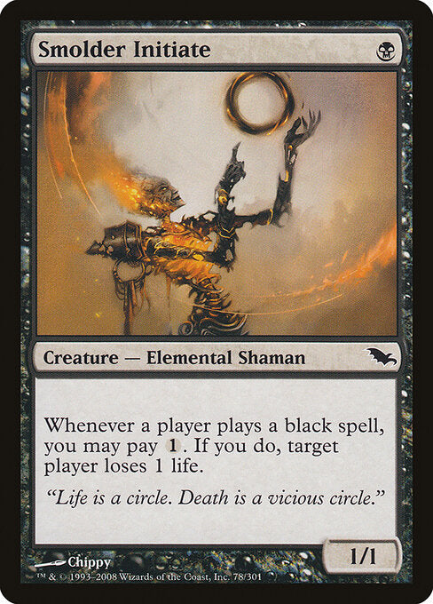 Smolder Initiate - Shadowmoor - 78