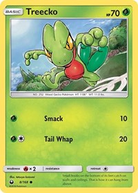 Treecko (8) - SM - Celestial Storm - 8/168