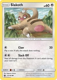 Slakoth - SM - Celestial Storm - 113/168