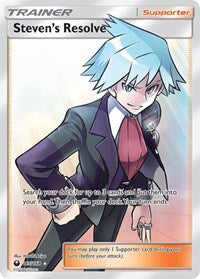 Steven's Resolve (Full Art) - SM - Celestial Storm - 165/168