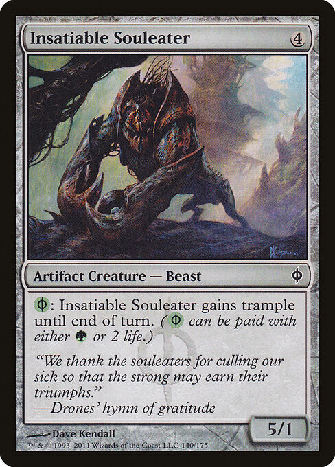 Insatiable Souleater - New Phyrexia - 140