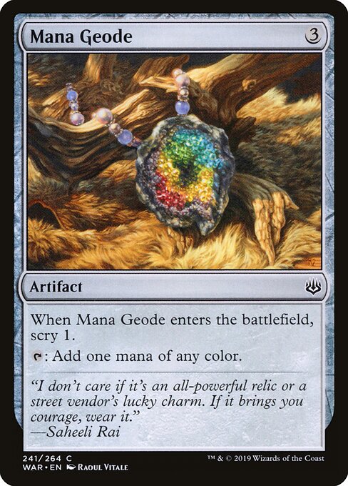 Mana Geode - War of the Spark - 241