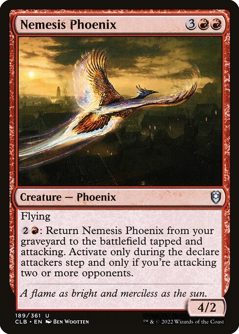 Nemesis Phoenix - Commander Legends: Battle for Baldur's Gate - 189