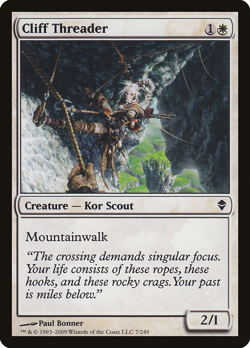 Cliff Threader - Zendikar - 7