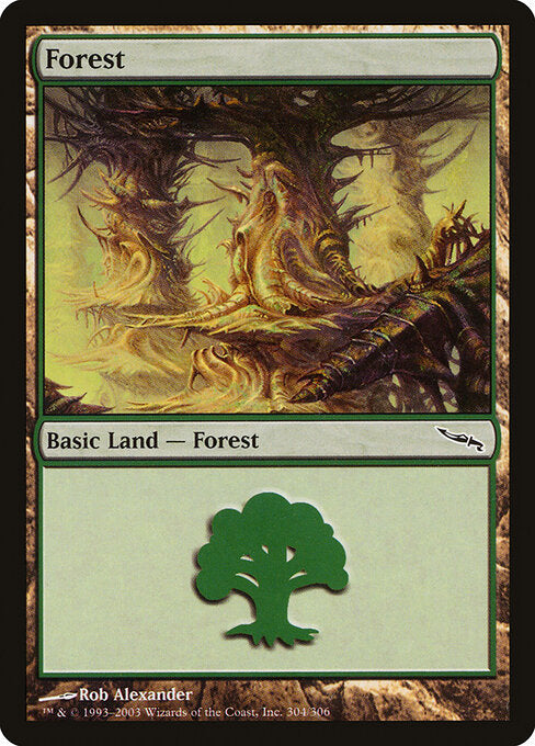 Forest - Mirrodin - 304