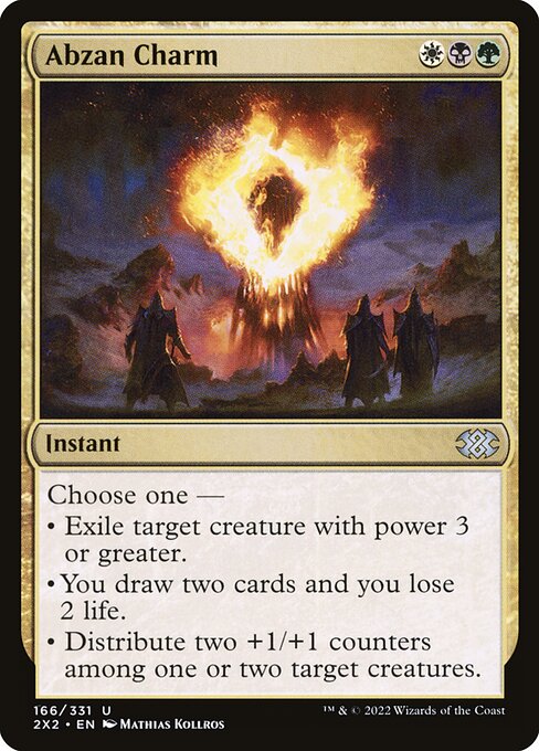 Abzan Charm - Double Masters 2022 - 166