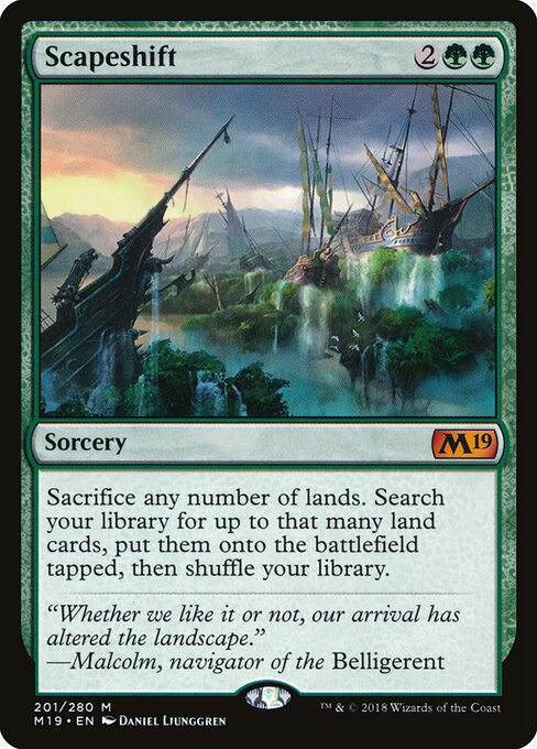 Scapeshift - Core Set 2019 - 201