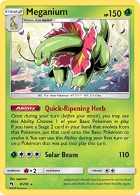 Meganium - SM - Lost Thunder - 8/214