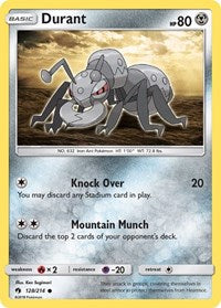 Durant - SM - Lost Thunder - 128/214
