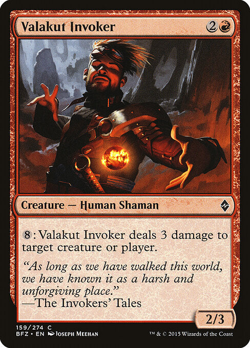 Valakut Invoker - Battle for Zendikar - 159