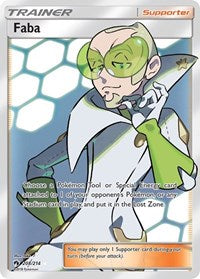 Faba (Full Art) - SM - Lost Thunder - 208/214