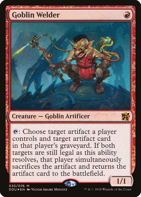 Goblin Welder - Duel Decks: Elves vs. Inventors - 35