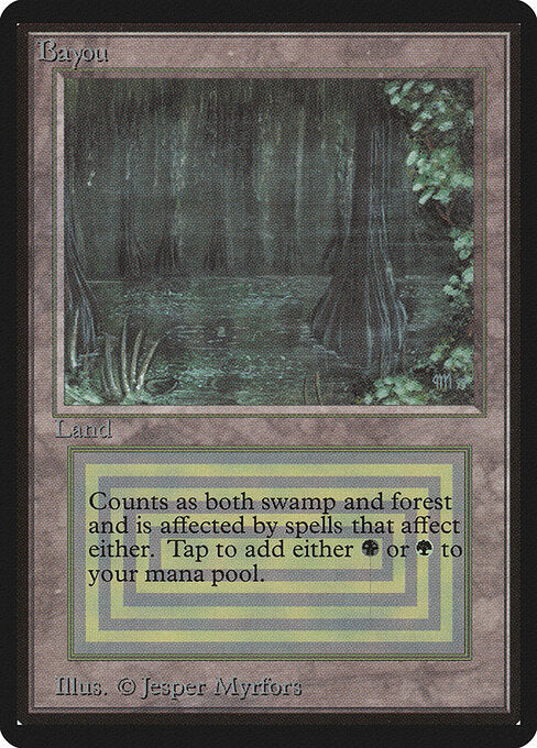 Bayou - Limited Edition Beta - 279