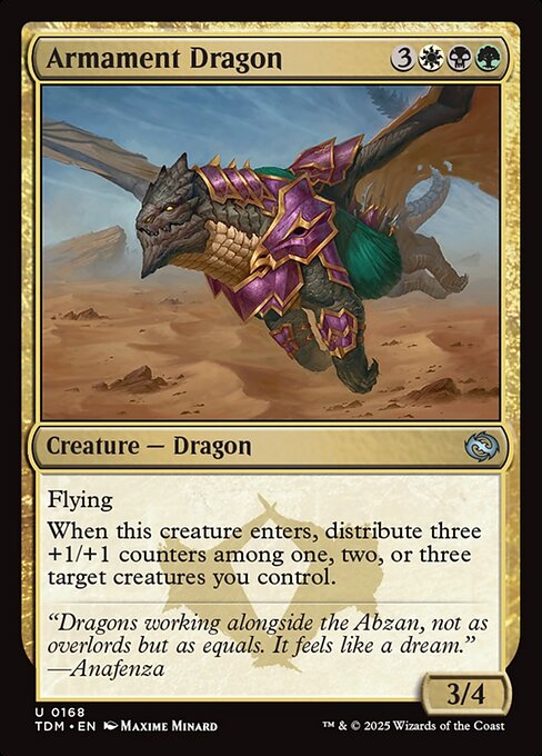 Armament Dragon - Tarkir: Dragonstorm - 168