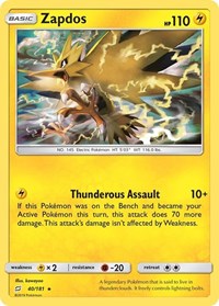 Zapdos - SM - Team Up - 40/181