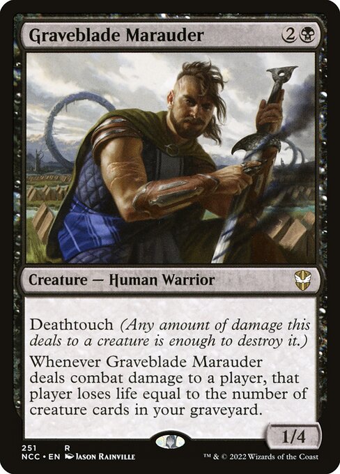 Graveblade Marauder - New Capenna Commander - 251