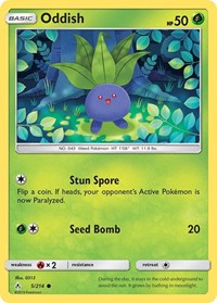 Oddish (5) - SM - Unbroken Bonds - 5/214