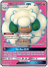 Whimsicott GX (Full Art) - SM - Unbroken Bonds - 206/214