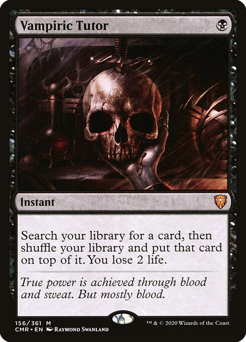 Vampiric Tutor - Commander Legends - 156