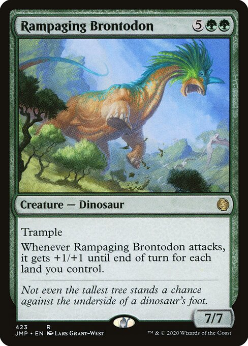 Rampaging Brontodon - Jumpstart - 423