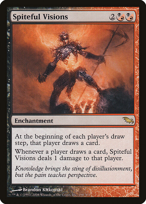 Spiteful Visions - Shadowmoor - 198