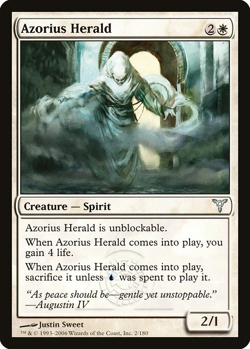 Azorius Herald - Dissension - 2