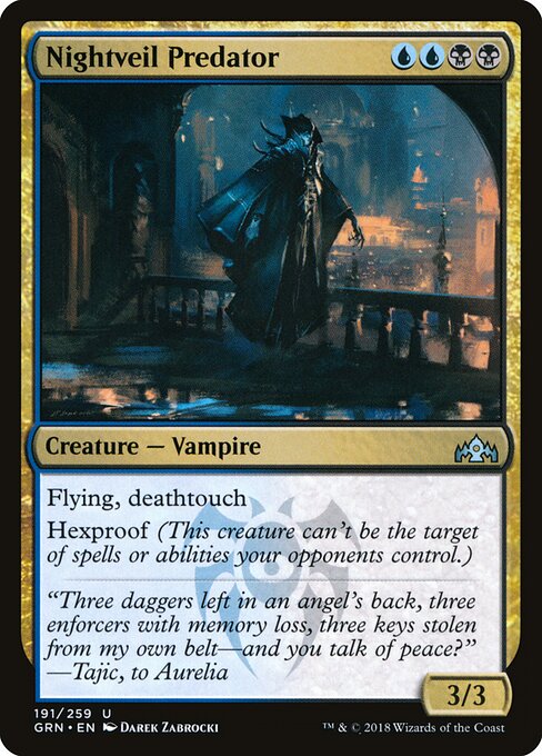 Nightveil Predator - Guilds of Ravnica - 191