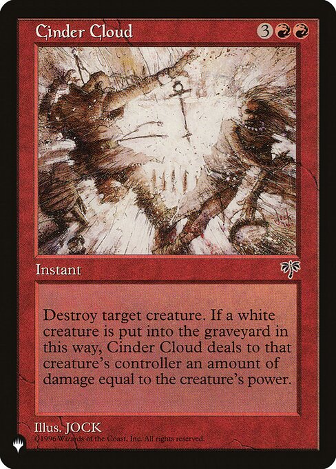 Cinder Cloud - The List - MIR-165