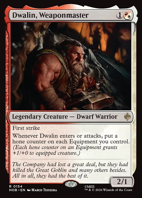 Dwalin, Weaponmaster - The Hobbit - 154