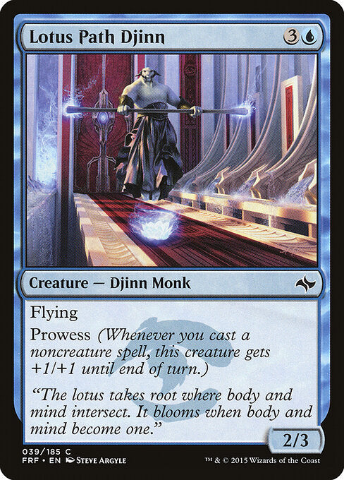 Lotus Path Djinn - Fate Reforged - 39
