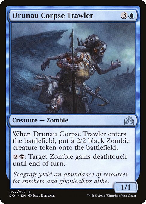 Drunau Corpse Trawler - Shadows over Innistrad - 57