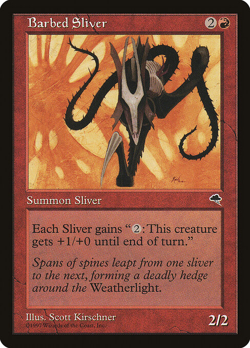 Barbed Sliver - Tempest - 163