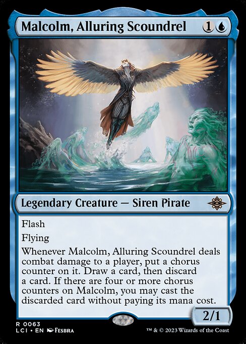 Malcolm, Alluring Scoundrel - The Lost Caverns of Ixalan - 63