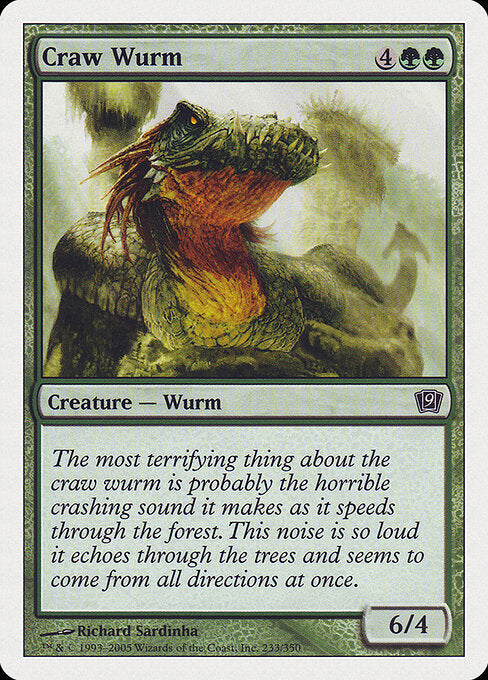 Craw Wurm - Ninth Edition - 233