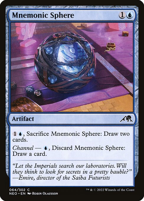 Mnemonic Sphere - Kamigawa: Neon Dynasty - 64