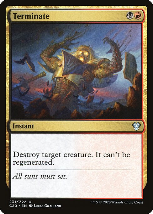 Terminate - Commander 2020 - 231