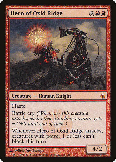 Hero of Oxid Ridge - Mirrodin Besieged - 66
