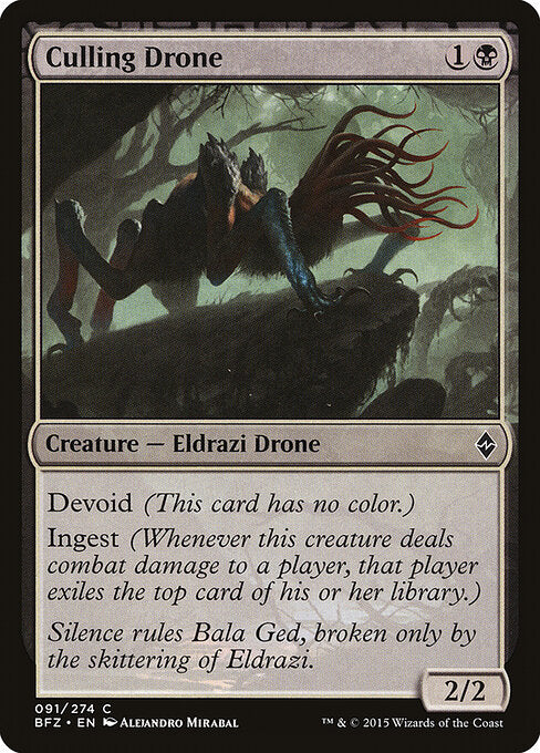 Culling Drone - Battle for Zendikar - 91