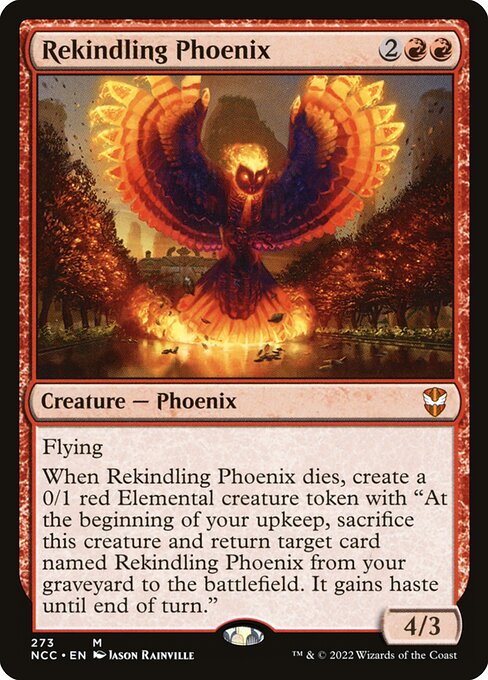 Rekindling Phoenix - New Capenna Commander - 273