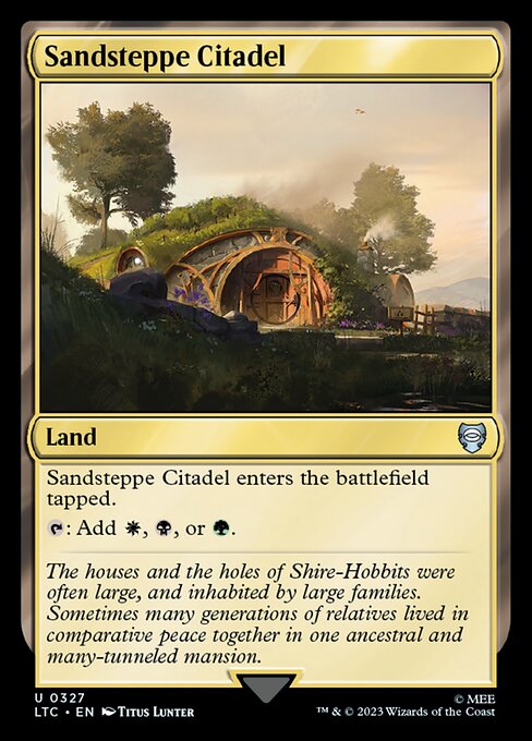 Sandsteppe Citadel - Tales of Middle-earth Commander - 327