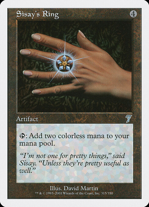 Sisay's Ring - Seventh Edition - 315