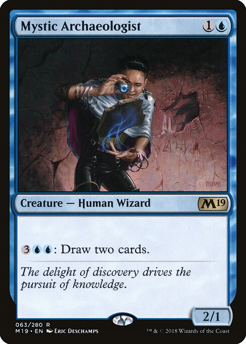 Mystic Archaeologist - Core Set 2019 - 63