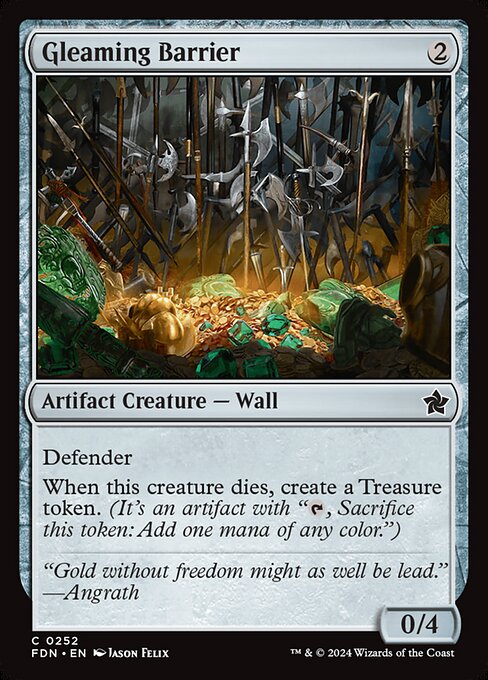 Gleaming Barrier - Foundations - 252