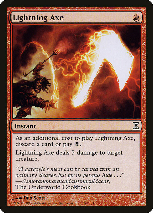 Lightning Axe - Time Spiral - 168