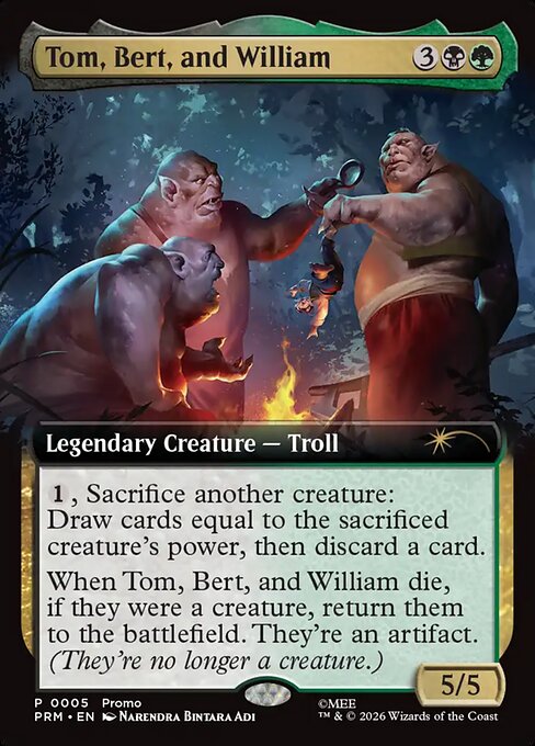 Tom, Bert, and William - URL/Convention Promos - 2026-1
