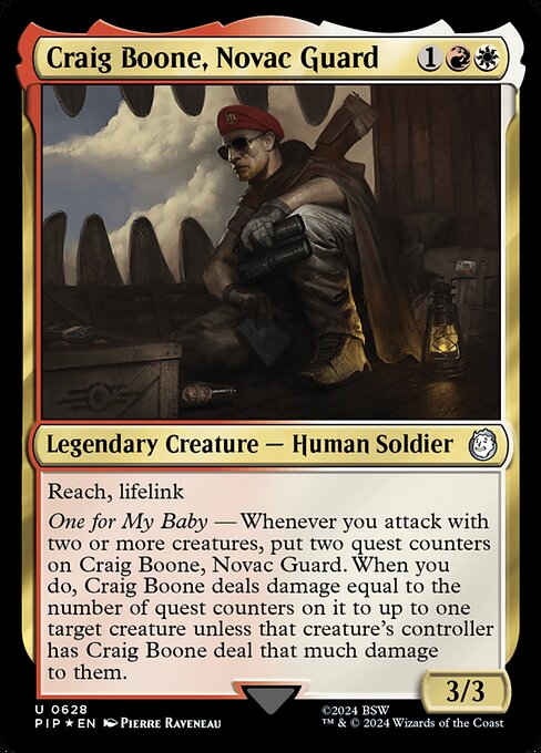 Craig Boone, Novac Guard - Fallout - 628