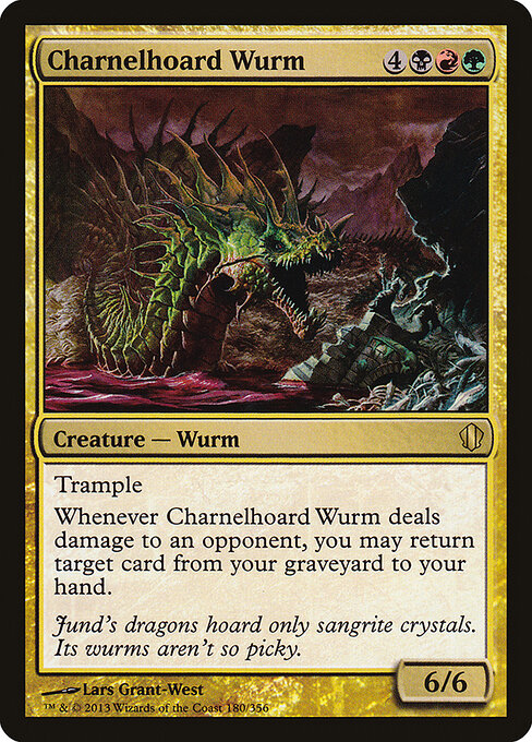 Charnelhoard Wurm - Commander 2013 - 180
