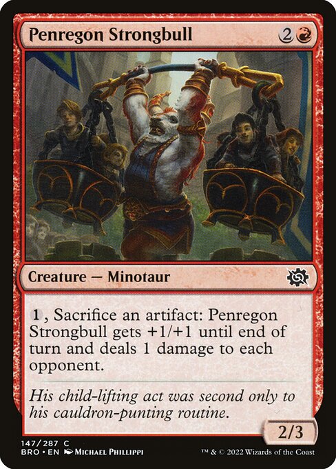 Penregon Strongbull - The Brothers' War - 147